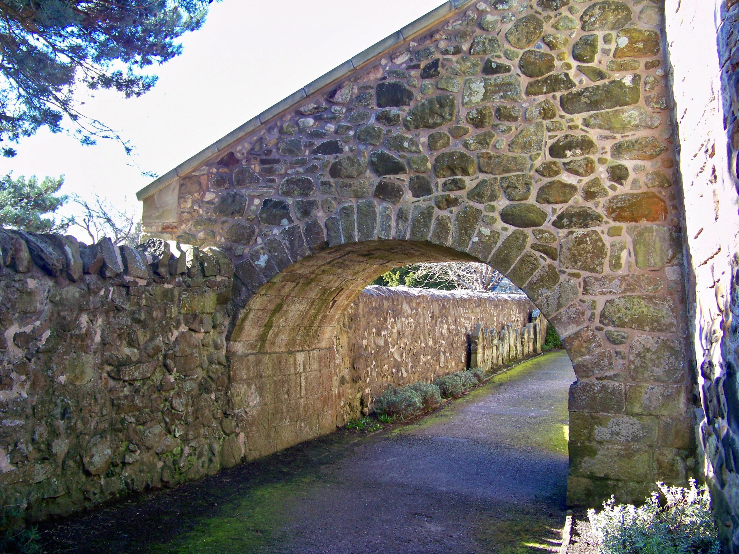 Arch over path