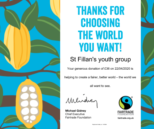 Thank you from Fairtrade